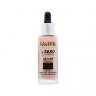 Крем тональный для лица Liquid Control Serum Foundation EVELINE