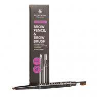 Карандаш для бровей с щеточкой для растушёвки SHINEWELL