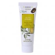 Скраб для лица с оливой Olive Stones Scrub 18 Korres