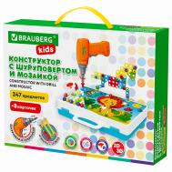Конструктор с шуруповертом KIDS Brauberg