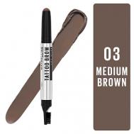 Карандаш для бровей с эффектом ламинирования "Tattoo Brow Lift" Maybelline New York