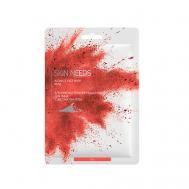 Альгинатная тонизирующая маска для лица с экстрактом розы SKIN NEEDS 1 ЛЭТУАЛЬ