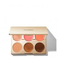 Multi-Use Cream Blush, Bronze and Highlight Palette ICONIC LONDON