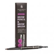 Карандаш для бровей с щеточкой для придания формы SHINEWELL