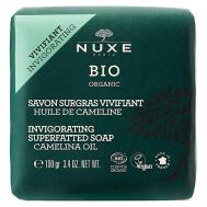 Органическое мыло с маслом камелии BIO Organic Invigorating Superfatted Soap 100 Nuxe