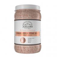 Соль для ванн розовая Гималайская, средний помол Dr.Mineral’s