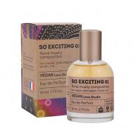 Парфюмерная вода женская So Exciting 01 лайм розовый перец цветы ириса 50 VEGAN.LOVE.STUDIO