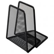 Держатель (ограничитель) подставка для книг "Germanium Mesh" 2 шт Brauberg