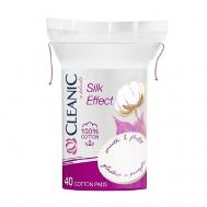 Silk Effect Гигиенические ватные диски овальные CLEANIC