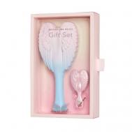 Подарочный набор для волос Gift Set: расческа массажная детанглер + брелок расческа Tangle Angel