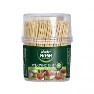 Зубочистки деревянные (БАМБУК) Master FRESH