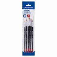 Кисти НАБОР 5шт Brauberg