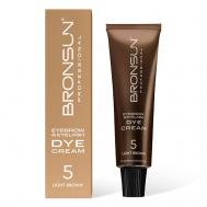 Крем-краска для бровей и ресниц Bronsun