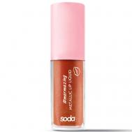 METALLIC LIP LIQUID #mermazing Жидкая помада с эффектом металлик SODA
