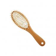 Щетка массажная деревянная с зубчиками MELONPRO