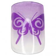 Ногти накладные с дизайном на 2 маникюра IRISK