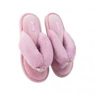 Тапки "Бабочки" фиолетовые MEA