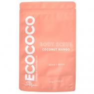 Скраб для тела для восстановления Манго и Кокос Body Scrub Coconut Mango 220 ECOCOCO