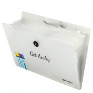 Папка-органайзер на резинке Glassy А4 Brauberg