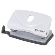 Дырокол "Original", до 10 листов, белый Brauberg