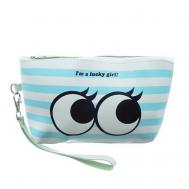 Косметичка белая с надписями Romantic Color