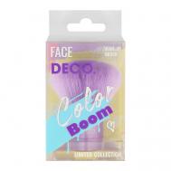 Кисть кабуки COLOR BOOM синтетическая deco