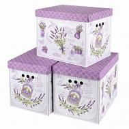 Короб для хранения HOME Лаванда Brauberg