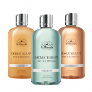 Набор парфюмированных гелей для душа AROMATHERAPY с натуральными экстрактами 1500 Dr.Mineral’s