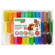 Пластилин супер лёгкий воздушный застывающий KIDS Brauberg