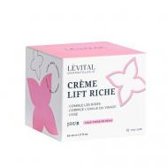Крем для лица дневной увлажняющий пептидный с лифтинг-эффектом Crème Lift Riche 50 LEVITAL