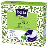 Прокладки ежедневные Panty FLORA Green tea BELLA