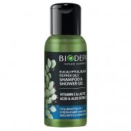 Гель-шампунь для душа с эфирными маслами эвкалипта и черного перца Eucalyptus And Black Pepper Essential Oils 50 Biodepo