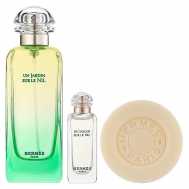 HERMES Набор Un Jardin Sur Le Nil: Туалетная вода + Миниатюра + Мыло HERMES