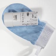 Шелковая варежка для пилинга Wild Silk в подарочной упаковке SILK CARE