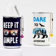 Влажные салфетки мини карманные маленькие в банке TRENDPLACE