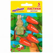 Набор ластиков фигурных Зайчик и урожай Юнландия