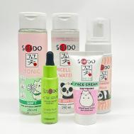 Бьюти-бокс уходовой косметики для лица успокаивающий SENDO