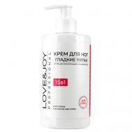 ПРОФЕССИОНАЛЬНЫЙ КРЕМ ДЛЯ НОГ С МОЧЕВИНОЙ (ГЛАДКИЕ ПЯТКИ) БАНКА 460 LOVE&JOY