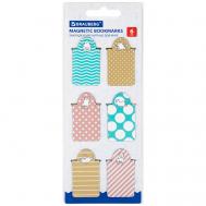 Закладки для книг магнитные c высечкой CAT YOGA Brauberg