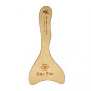 Массажер (гуаша) , с ручкой, с покрытием. Lei