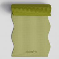 Коврик для йоги и фитнеса волнистый ASANKA