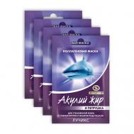 Набор масок от кругов и мешков под глазами Акулий жир и Петрушка 48 Акулья сила