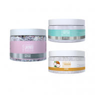 СПА-набор Маска для волос + Скраб для тела + Соль для ванны с лавандой DREAM NATURE