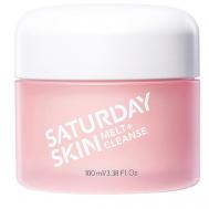 Бальзам для снятия макияжа melt + cleanse c черникой и маслом тыквенных семечек 100 SATURDAY SKIN