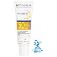 Солнцезащитный крем-гель Photoderm M SPF 50+ (темный оттенок) 40 Bioderma