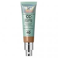 CC+ крем с матовым финишем и SPF40 Your Skin But Better Natural Matte IT Cosmetics