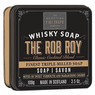 Мыло в декоративной мыльнице The Rob Roy In A Tin 100 SCOTTISH FINE SOAPS