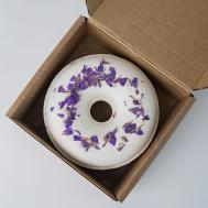 Бомбочки для ванны Пончик бурлящий водный в упаковке MACOY LUXURY BODY HOME