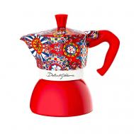 Кофеварка Italian Coffee Pot D&G RED 4T Bialetti
