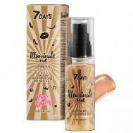 Хайлайтер для лица жидкий бронзер ILLUMINATE ME 7Days